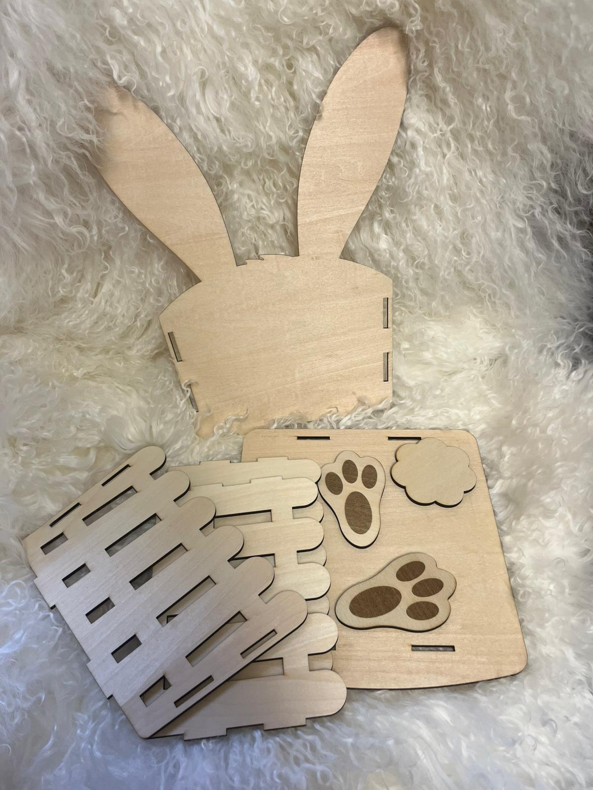 DIY Osterkörbchen aus Holz – Kreative Osternester zum Befüllen