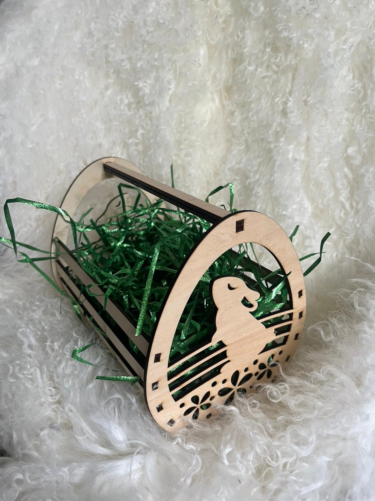 DIY Osterkörbchen aus Holz – Kreative Osternester zum Befüllen